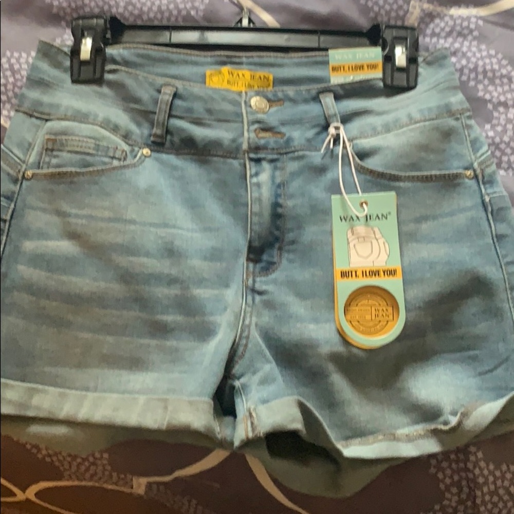 High rise shorts